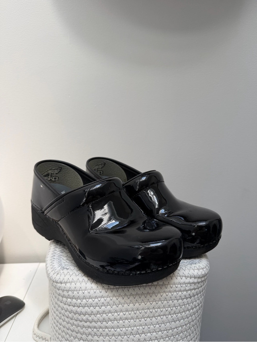 Dansko XP 2.0 patent leather clogs